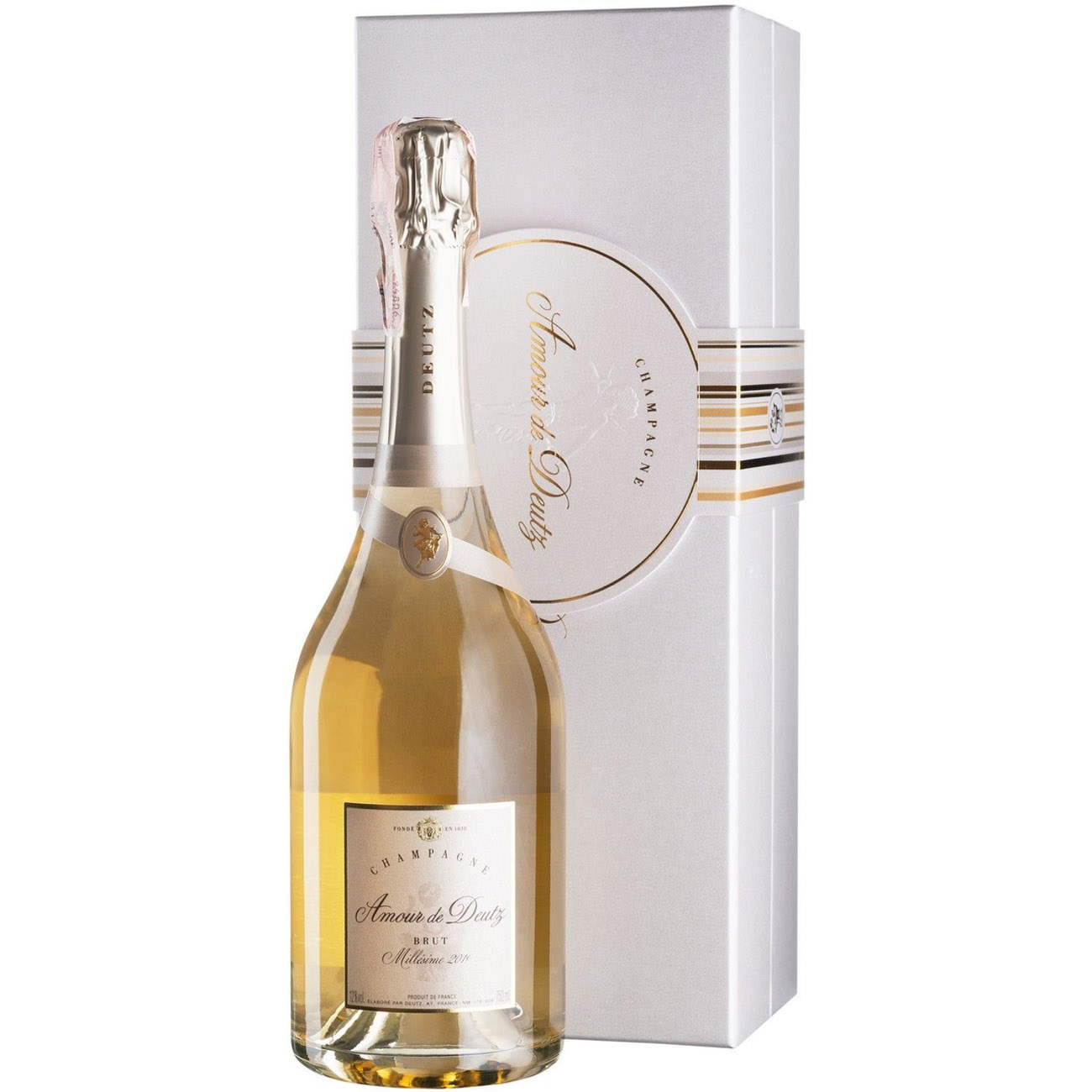 Шампанское Amour de Deutz 2011, белое, брют, в подарочной упаковке, 0,75 л - фото 2