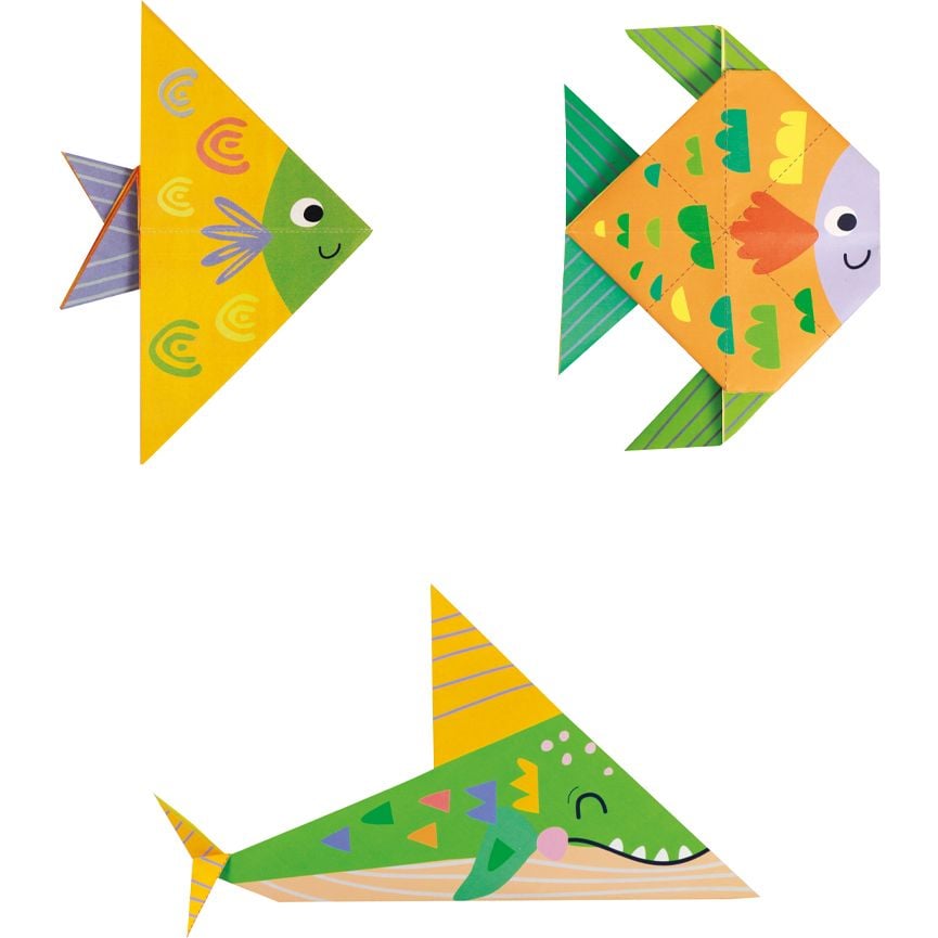 Набор для творчества Avenir Оригами Подводный мир океана 40 листов (CH211809) - фото 6