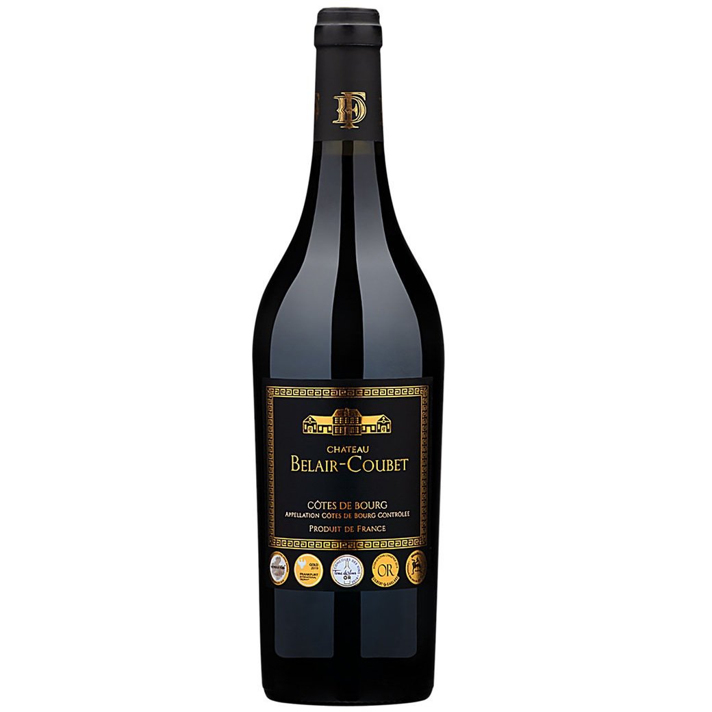 Вино Vignobles Faure Chateau Belair-Coubet AOC Cotes de Bourg, красное, сухое, 13,5%, 0,75 л (8000019966962) - фото 1