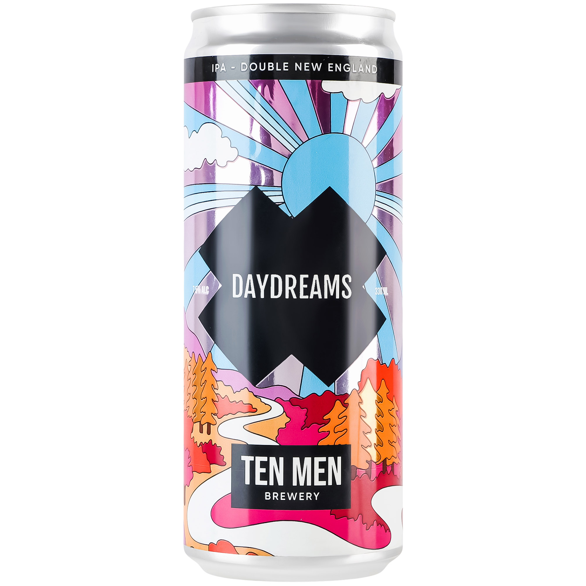 Пиво Ten Men Brewery Daydreams світле нефільтроване 7.6% 0.33 л з/б - фото 1