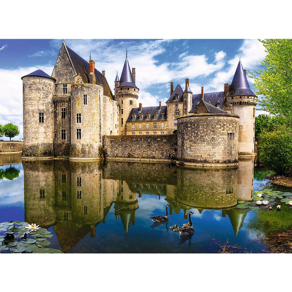 Пазлы Trefl Замок в Сюли-сюр-Луар Франция 3000 элементов - фото 2