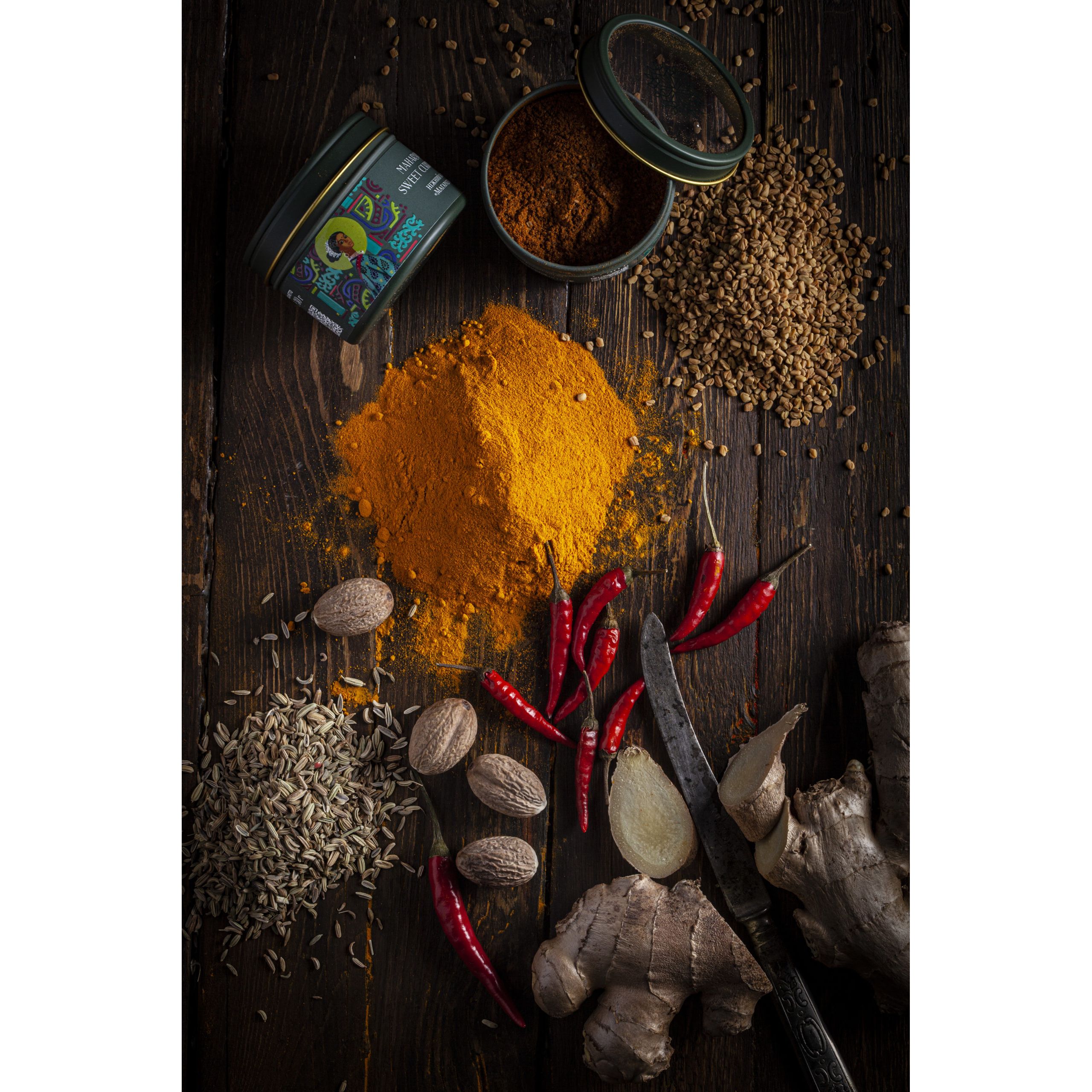 Смесь специй Vigor Selected Spices Нежный карри Магараджа 55 г - фото 2