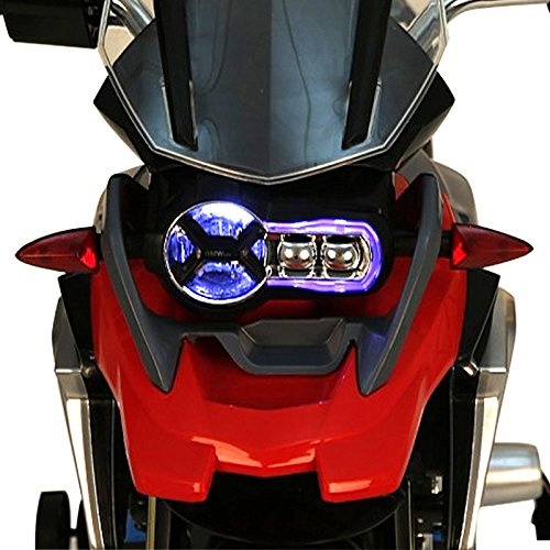 Електромотоцикл Rollplay BMW 1200 12V, червоний (32311) - фото 2