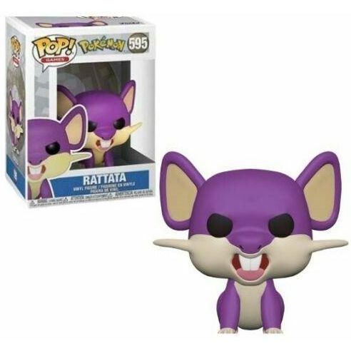 Фигурка Фанко Поп Покемон Ратата Funko Pop Pokemon Ratata 10 см P R 595 - фото 1