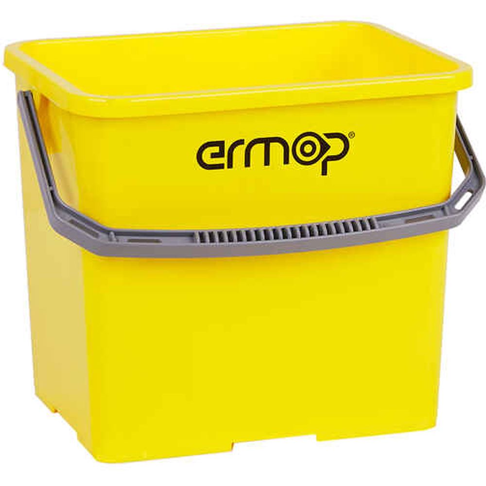 Ведро Ermop Professional пластиковое желтое 6 л - фото 1