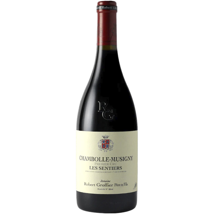 Вино Robert Groffier Pere&Fils Chambolle-Musigny 1er Cru Les Sentiers 2020, красное, сухое, 0,75 л - фото 1