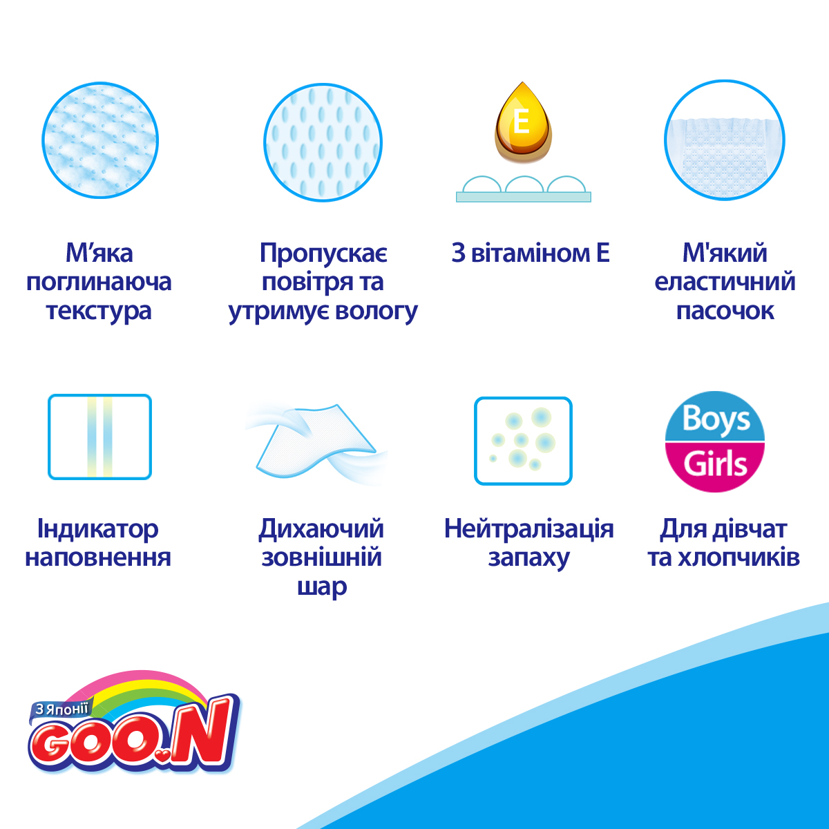 Подгузники Goo.N Сollection 2018 Big 5 (12-20 кг), 42 шт. - фото 4