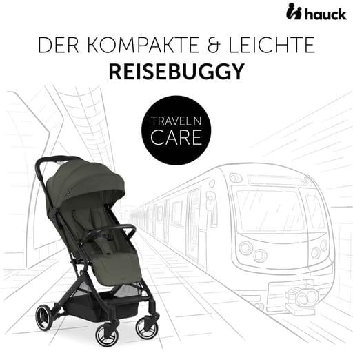 Прогулянкова коляска Hauck Travel N Care Dark Olive, темно-оливкова (16017-6) - фото 4