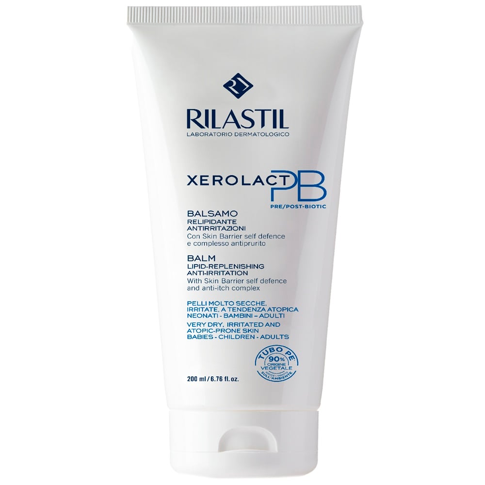 Бальзам відновлюючий ліпідний Rilastil Xerolact РО для шкіри обличчя та тіла, 200 мл - фото 1