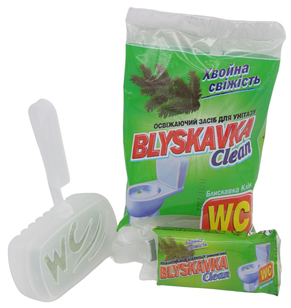 Освежающее средство для унитаза Blyskavka Clean Хвойная свежесть - фото 3