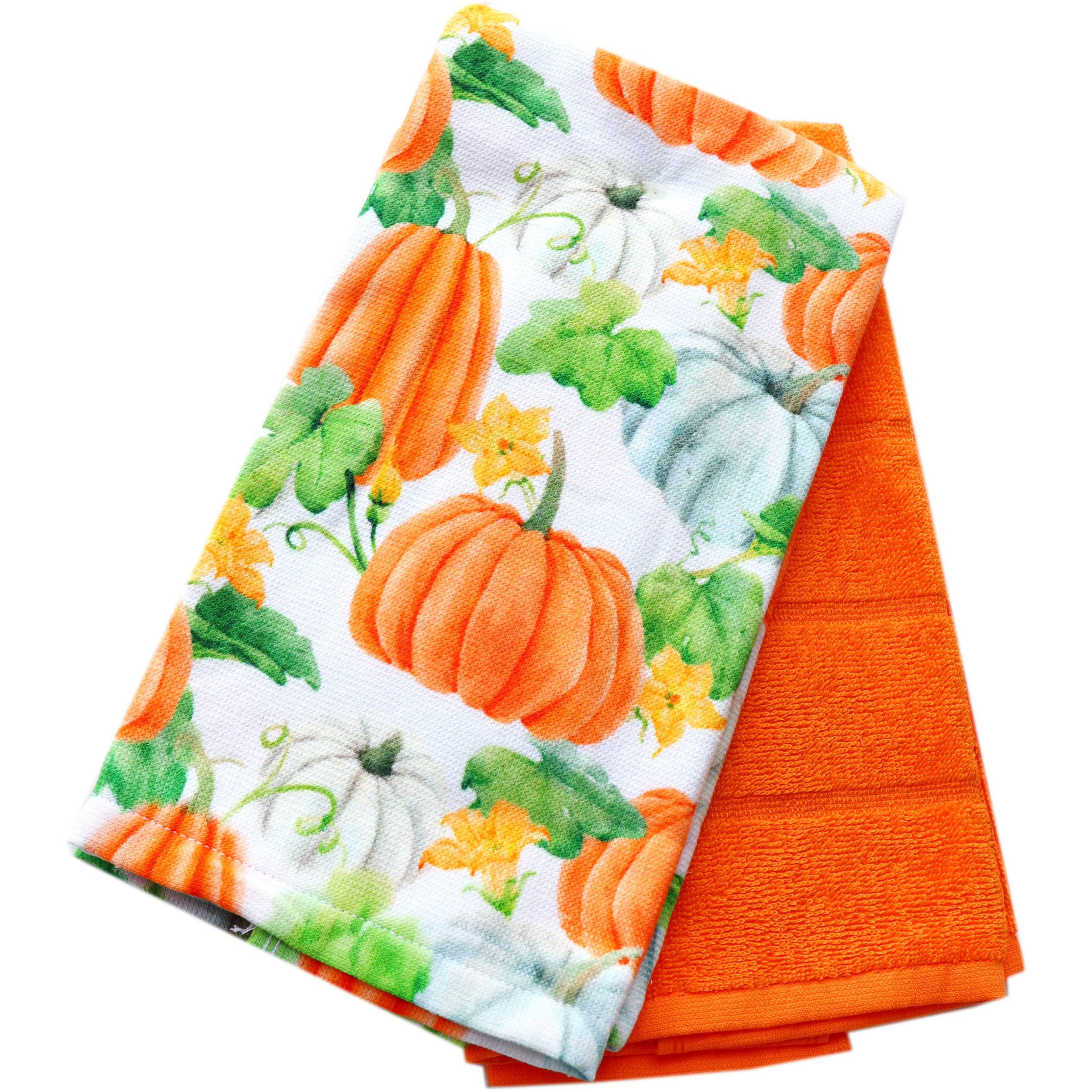 Набір кухонних рушників Maisonette Pumpkin 60x40 см 375 г/м² 2 шт. помаранчевий (44007) - фото 2