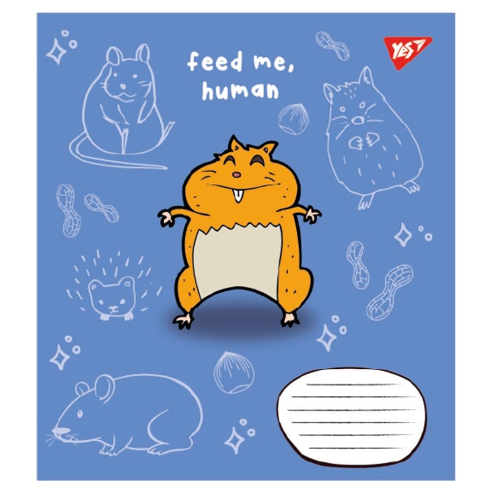 Набір зошитів Yes Feed me, в лінію, 18 аркушів, 25 шт. (766608) - фото 5