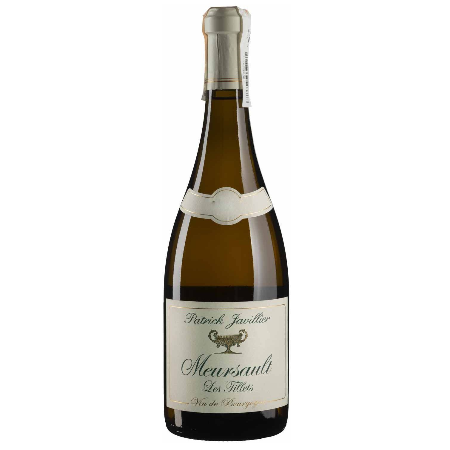 Вино Patrick Javillier Meursault les Tillets 2020, біле, сухе, 0,75 л (W3871) - фото 1