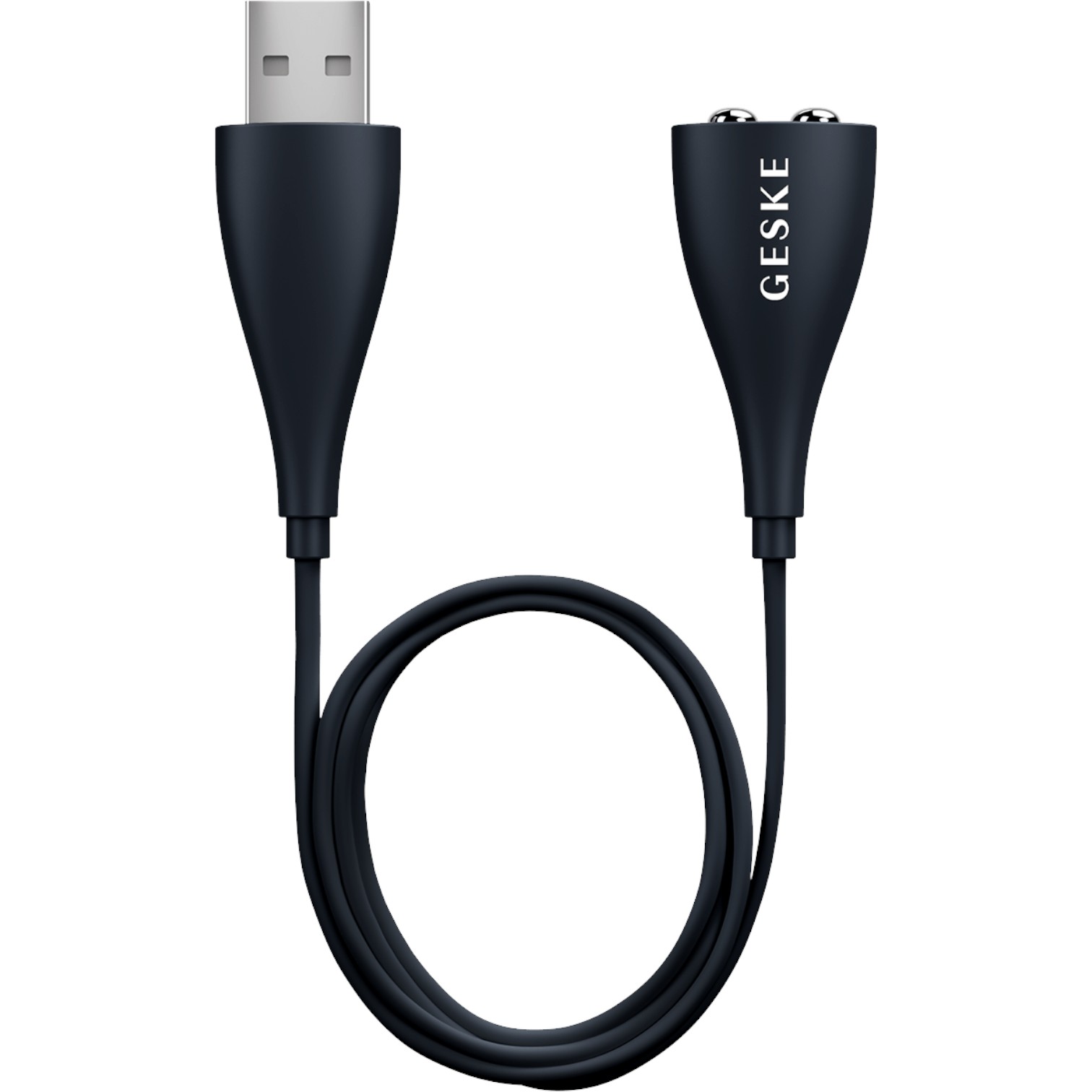 Магнитный USB кабель GESKE Magnetic USB Cable черный - фото 1