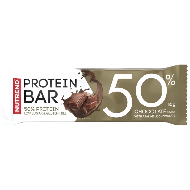 Батончик протеиновый Nutrend Protein Bar шоколад 50 г - фото 1