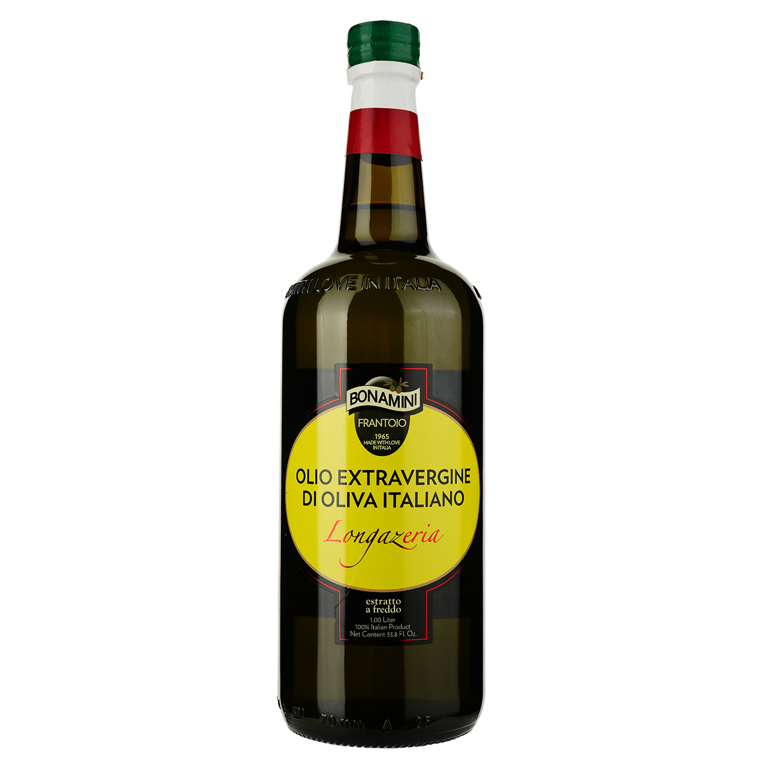 Масло оливковое Bonamini Longazeria Extra Virgin 1 л - фото 1