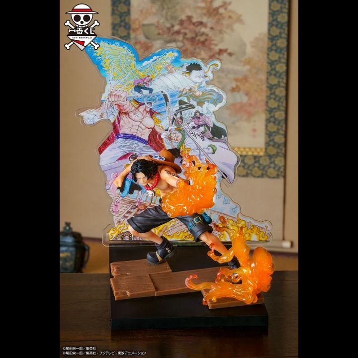 Фігурка діорама Bandai Ichiban Kuji One Piece Ван Піс Ace Ейс 25 см B IK OP A - фото 4