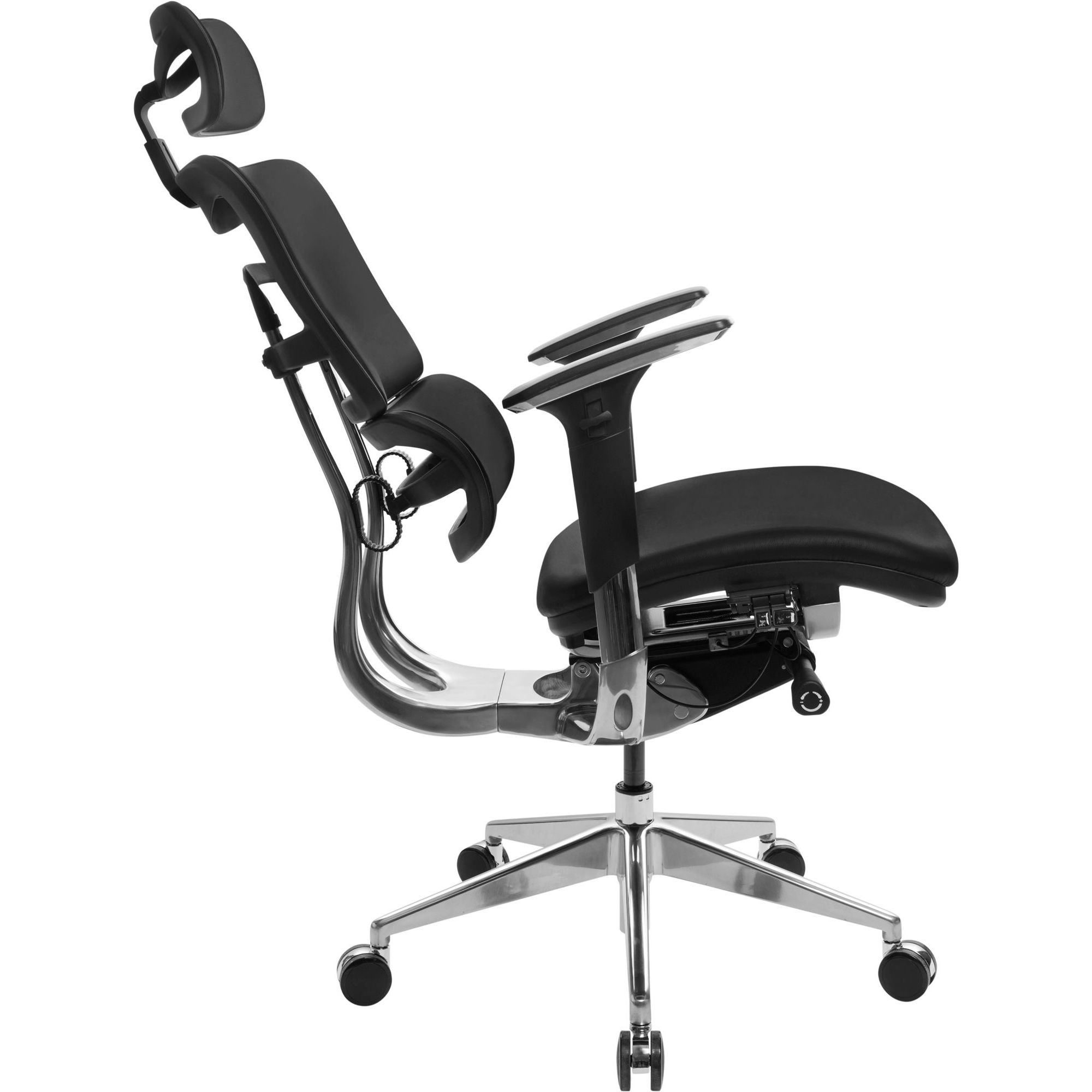 Офісне крісло GT Racer X-807 Leather (P-02), чорне (X-807 Leather Black (P-02)) - фото 6