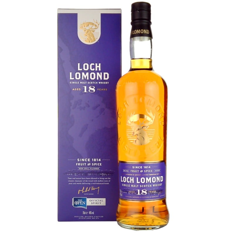 Віскі Loch Lomond 18yo Single Malt Scotch Whisky, 46%, 0.7 л - фото 1