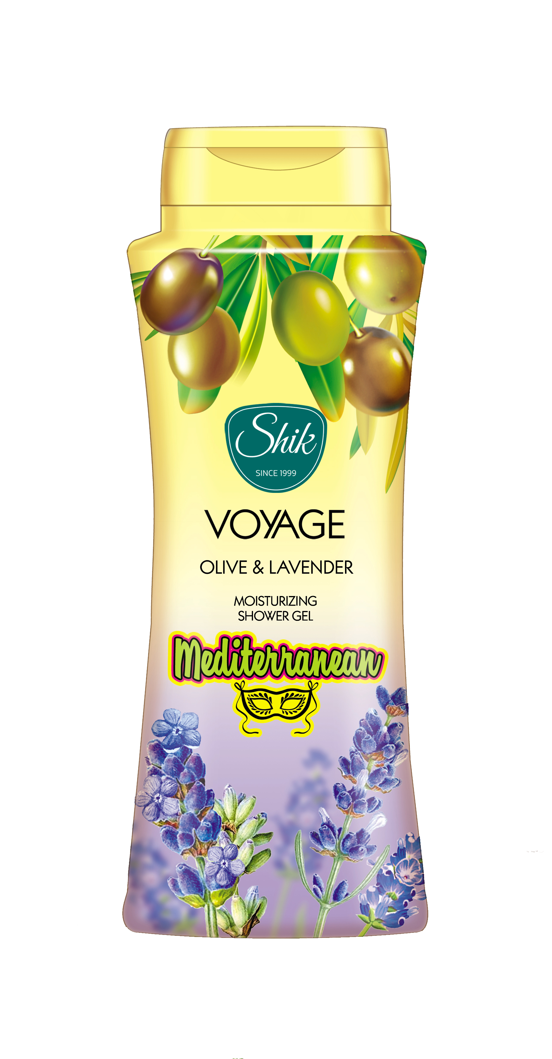 Гель для душу Shik Voyage Olive&Lavender, 600 мл - фото 1