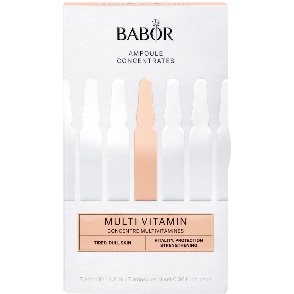 Ампулы для лица Babor Multi Vitamin 14 мл (7 шт. x 2 мл) - фото 1