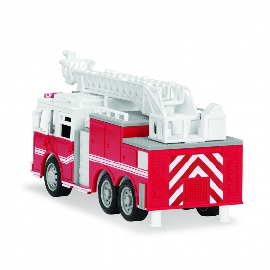 Машинка Driven Micro Пожежна машина, білий з червоним (WH1007Z) - фото 3