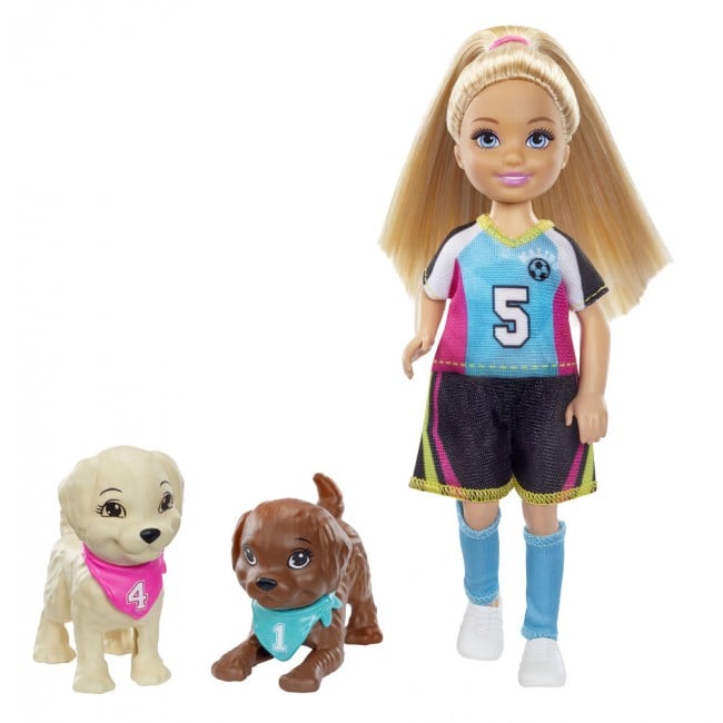 Ігровий набір Barbie Футбольна команда Челсі (GHK37) - фото 4