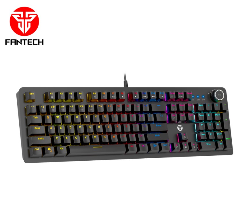 Клавиатура игровая Fantech MK 853 V2 Marcos Mechanical с подсветкой black (34615) - фото 2