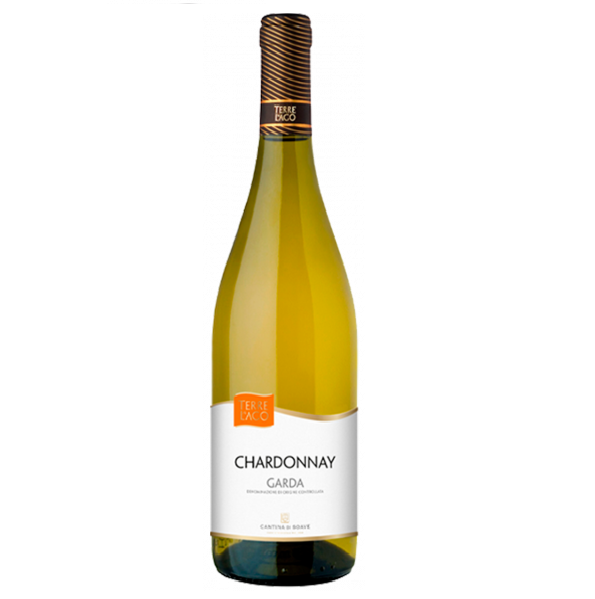 Вино Terre al Lago Garda Chardonnay, біле, сухе, 12,5%, 0,75 л - фото 1