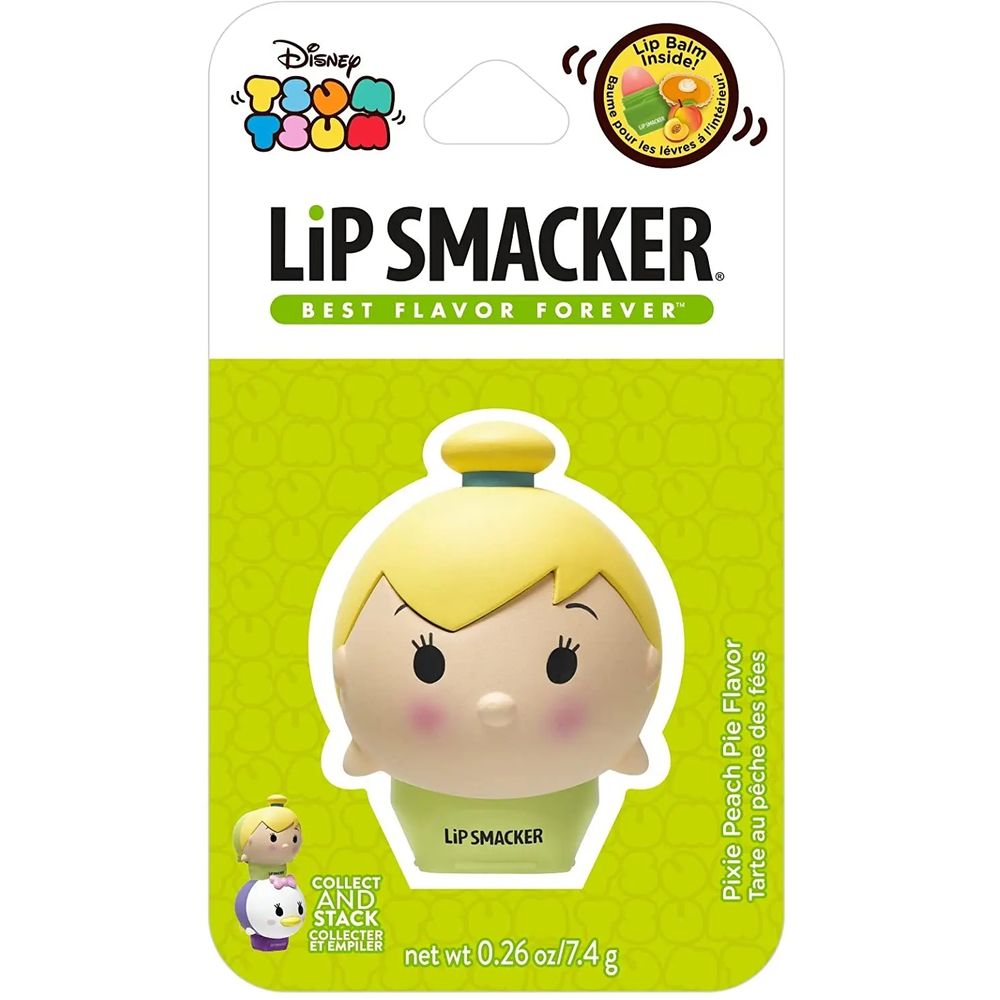 Бальзам для губ Lip Smacker Disney Tsum Tsum Tinker Bell Персиковий пиріг 7.4 г (451292) - фото 4