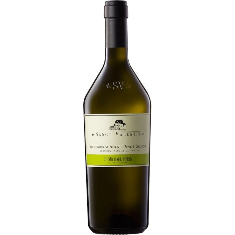 Вино St.Michael-Eppan Appiano Pinot Bianco St. Valentin Alto Adige DOC 2018 біле сухе 0.75 л - фото 1