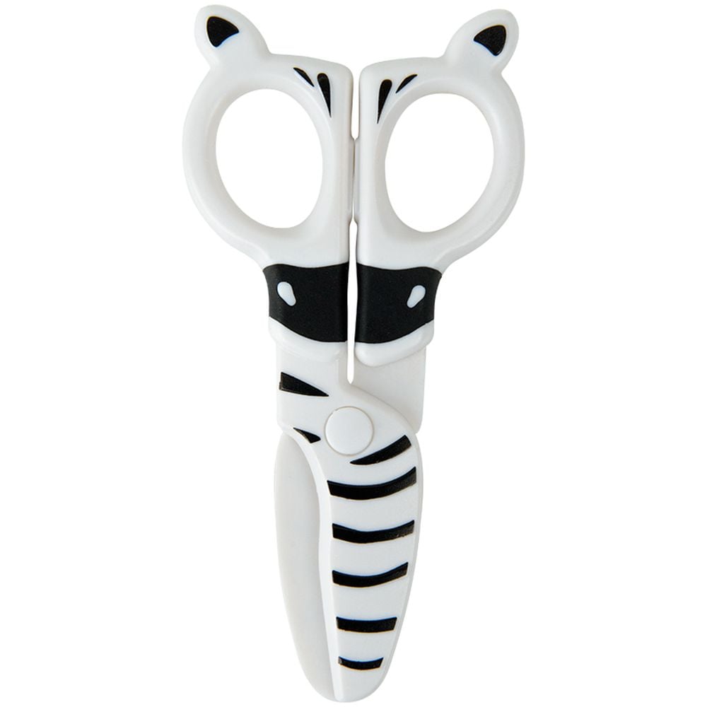 Ножиці дитячі пластикові Kite Zebra безпечні 12 см (K22-008-02) - фото 2