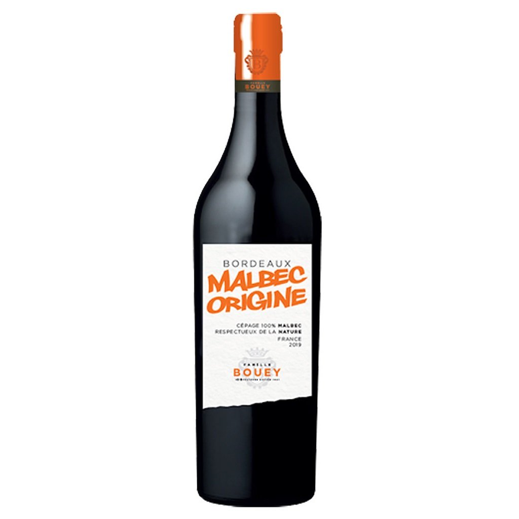 Вино Maison Bouey Malbec Origine, червоне сухе, 13,5%, 0,75 л (8000019820801) - фото 1