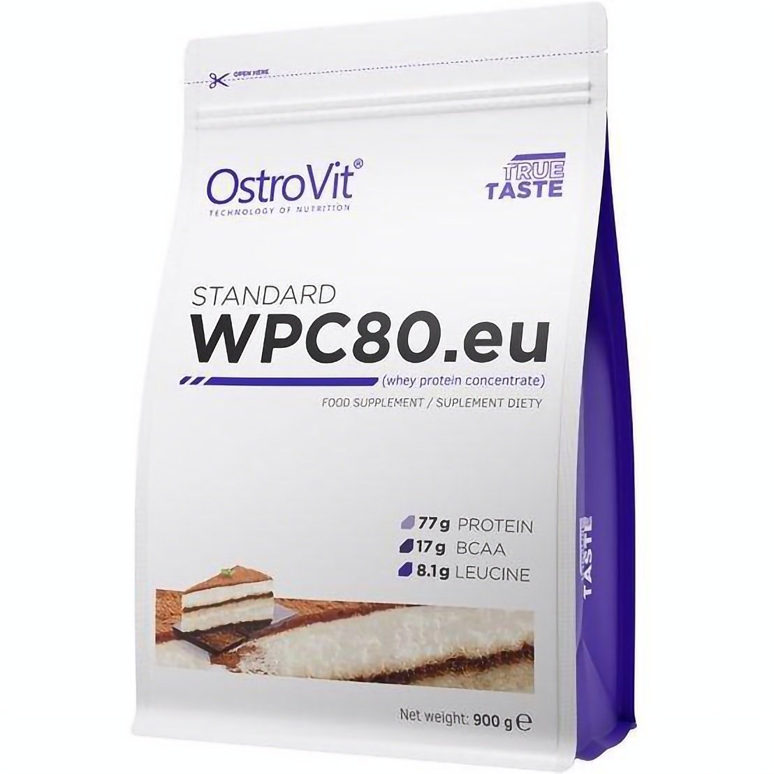 Протеин OstroVit Standaed WPC80.eu Tiramisu 2.27 кг - фото 1