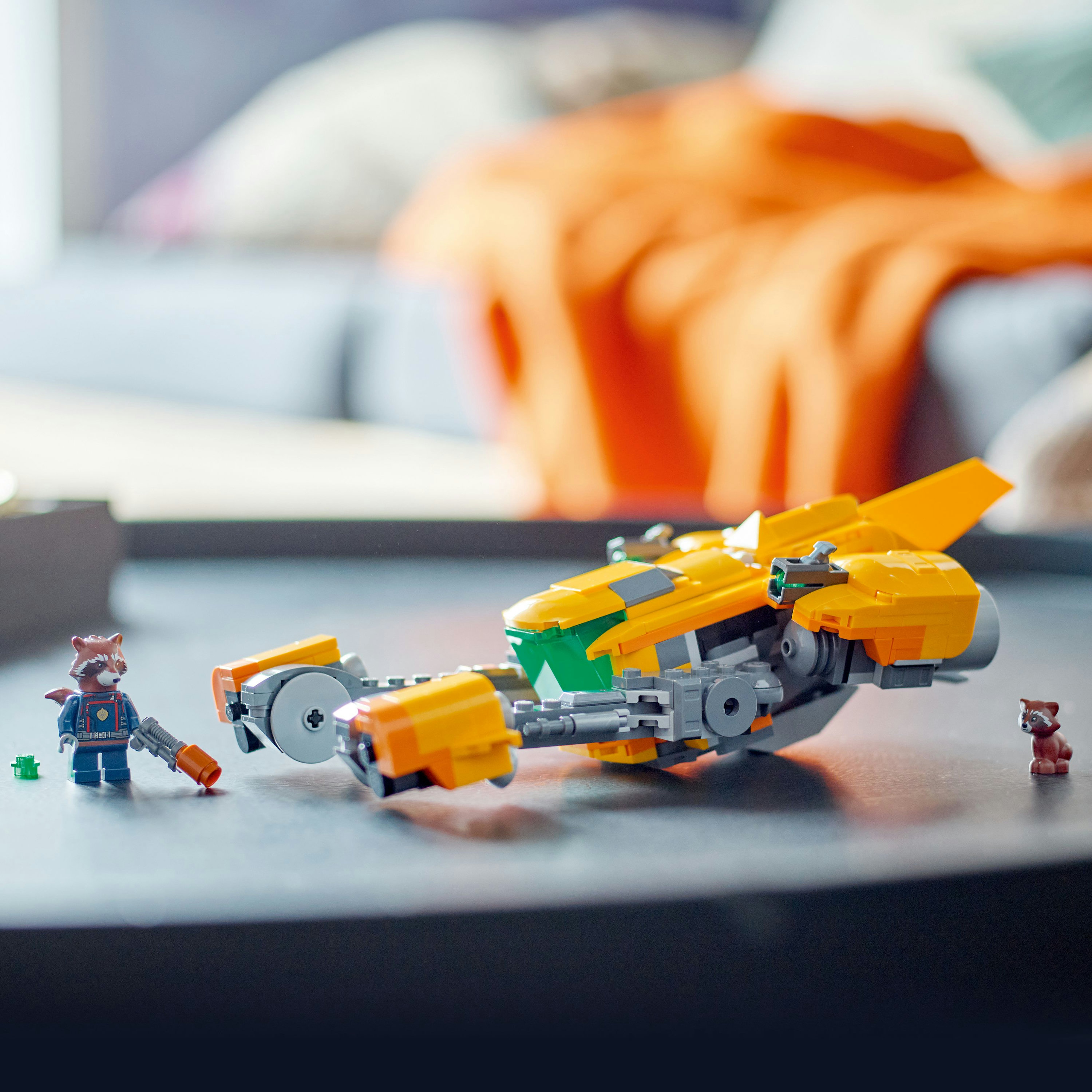 Конструктор LEGO Super Heroes Marvel Звездолет малыша Ракеты, 330деталей (76254) - фото 4