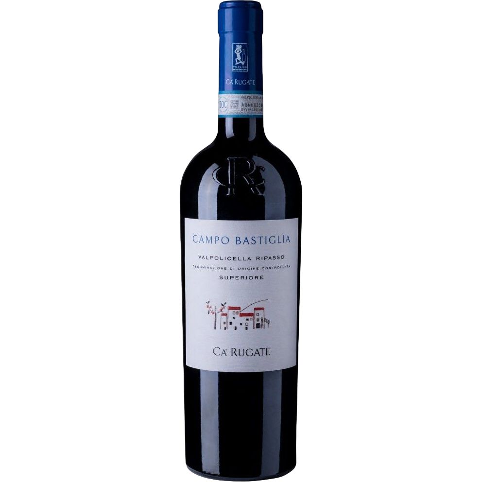 Вино Ca&#39; Rugate Campo Bastiglia Ripasso DOC 2021 красное сухое 0.75 л - фото 1