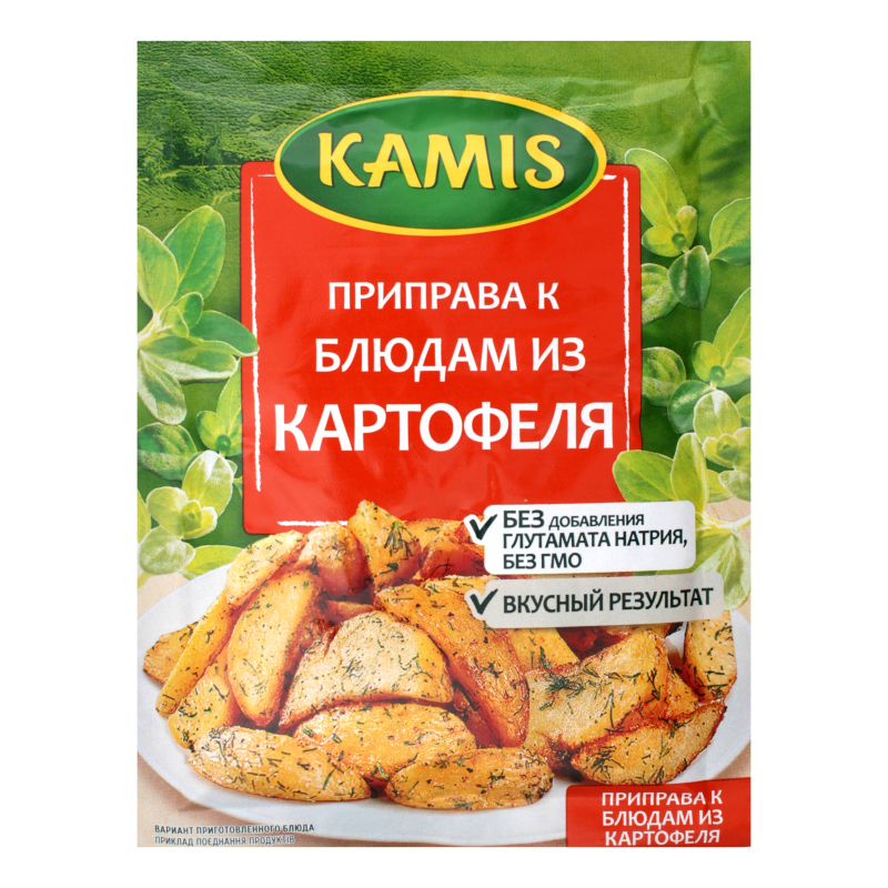 Приправа до страв з картоплі Kamis 25 г - фото 1