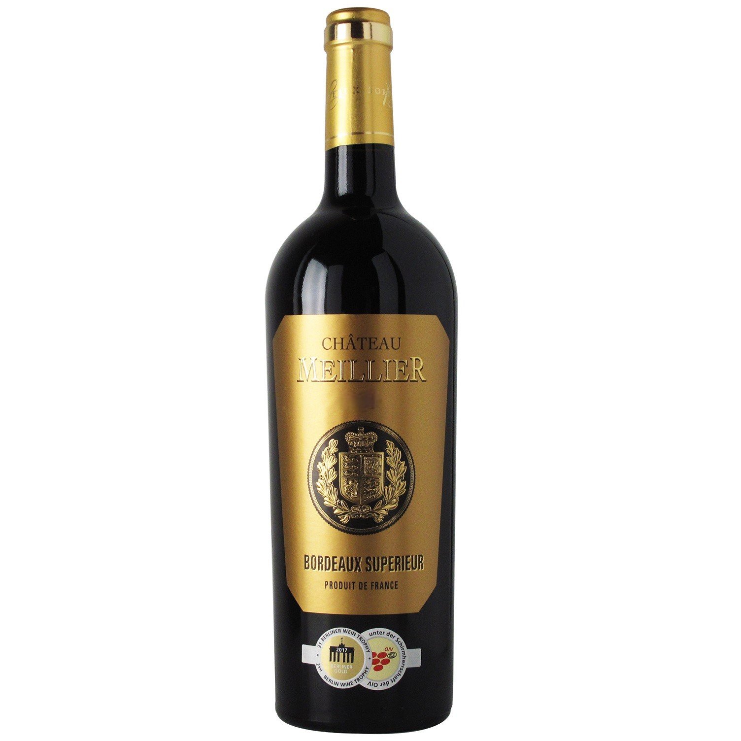Вино Cheval Quancard Chateau Meillier Bordeaux Superieur AOC, красное, сухое, 11-14,5%, 0,75 л - фото 1