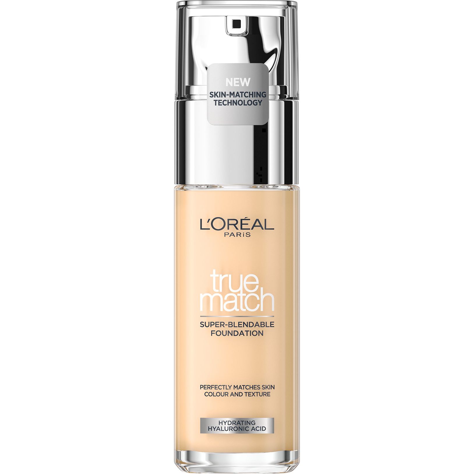 Легкий тональний крем для обличчя L'Oreal Paris True Match Super Blendable Foundation з гіалуроновою кислотою відтінок 2D/W 30 мл - фото 1