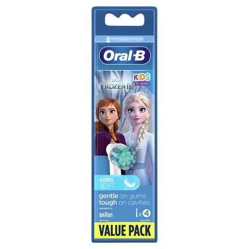 Насадка для электрической зубной щетки Oral-B Kids Frozen II 4 шт. - фото 2