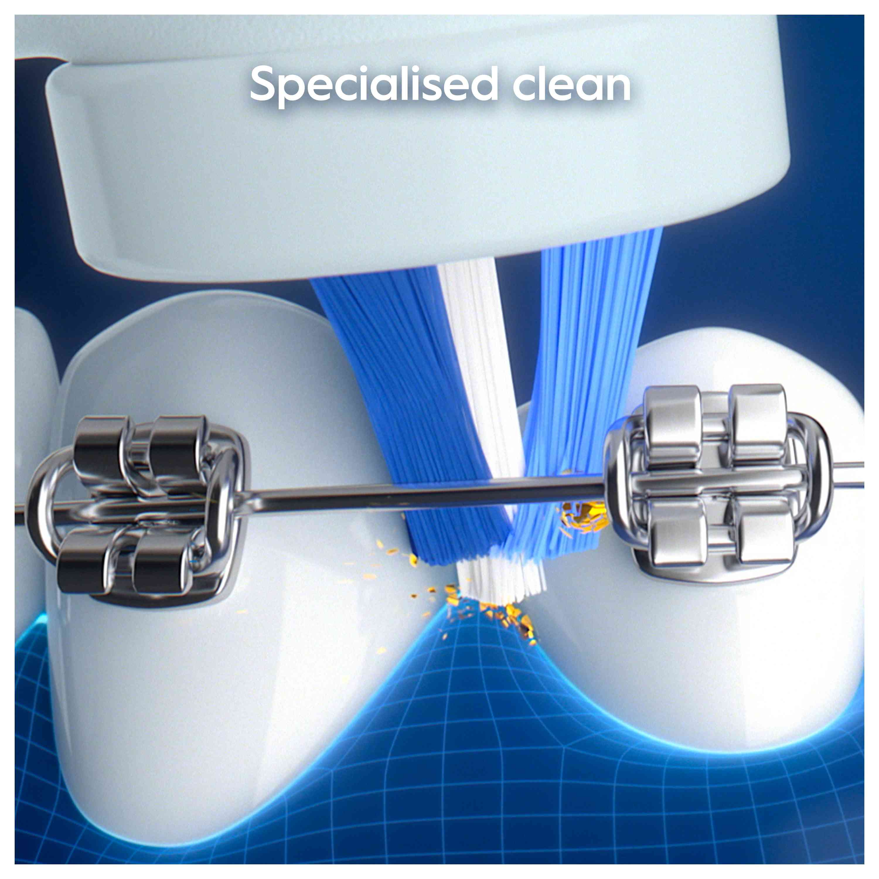 Электрическая зубная щетка Oral-b Braun iO 4 My Way Blue + футляр - фото 5