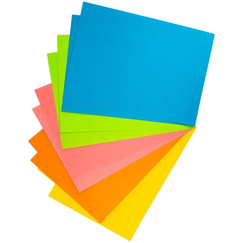 Бумага цветная Kite Fantasy неоновая А4 10 листов 5 цветов (K22-252-2) - фото 2