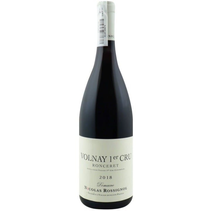 Вино Nicolas Rossignol Volnay Premier Cru Ronceret 2018 AOC, 13,5%, 0,75 л (870697) - фото 1