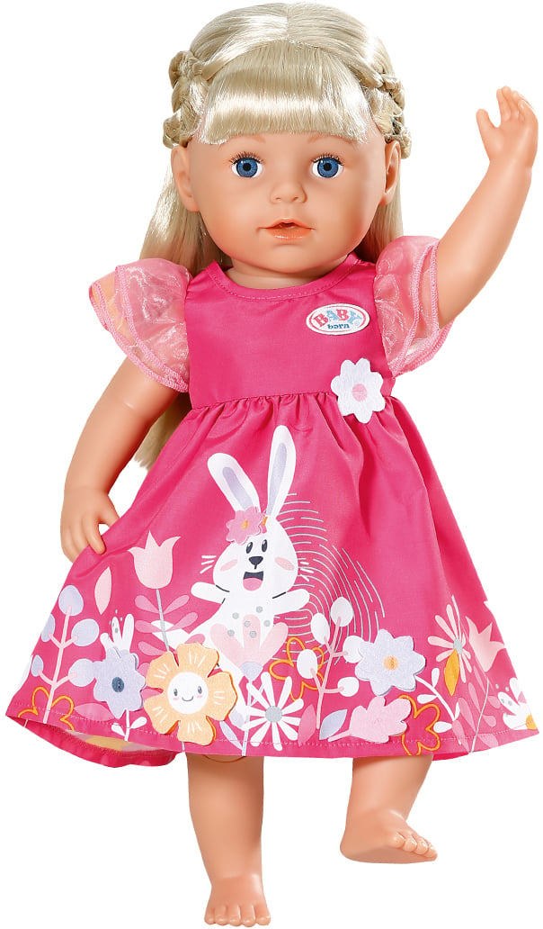 Одяг для ляльки Baby Born Сукня з квітами 43 см (832639) - фото 3