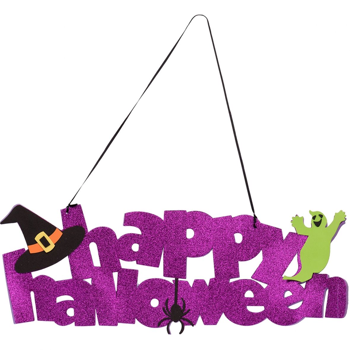 Декор Yes! Fun Happy Halloween Эва, 61х20 см, глиттер (973705) - фото 1