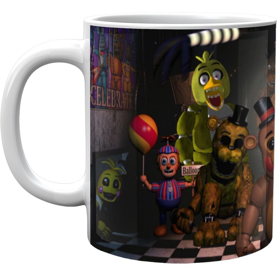 Кружка GeekLand Five Nights At Freddys П'ять ночей з Фредді постер FN.02.002 - фото 1