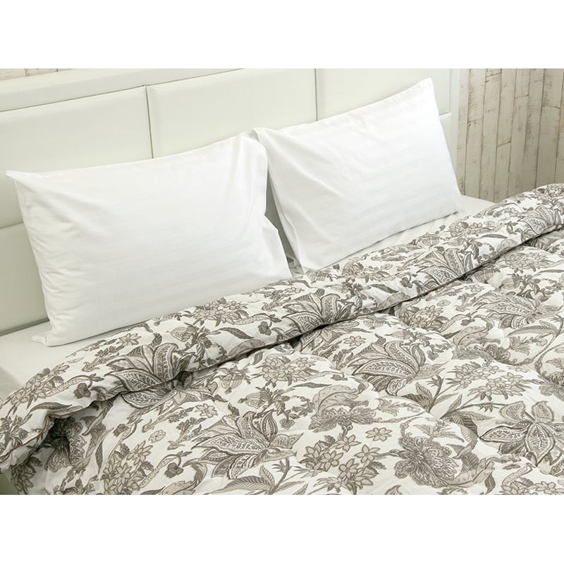 Одеяло шерстяное Руно Luxury, евростандарт, бязь, 220х200 см, бежевое (322.02ШУ_Luxury) - фото 3