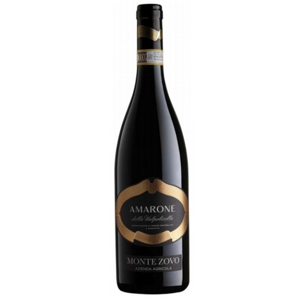 Вино Monte Zovo Amarone della Valpolicella, червоне, сухе, 16%, 0,75 л - фото 1
