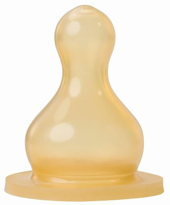Латексна соска Baby-Nova, кругла, для молока, 0+ міс., 2 шт. (3961092) - фото 1