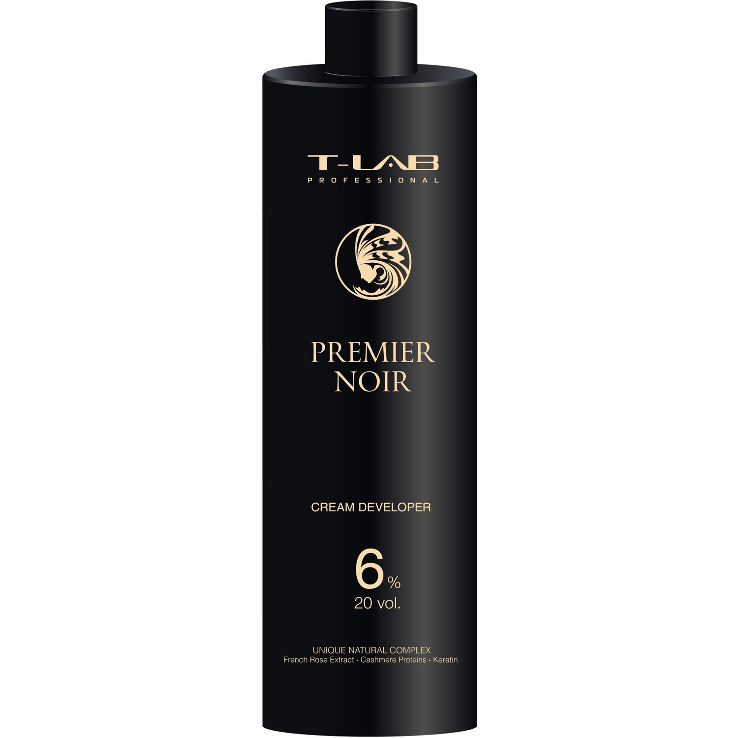 Крем-проявитель T-LAB Professional Premier Noir Cream developer 6%, 20 vol, 1 л - фото 1